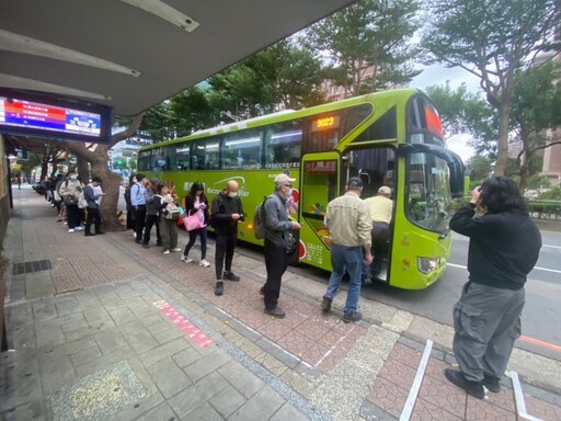 紓解桃園、台北通勤人潮 2國道客運路線明起增開6班次