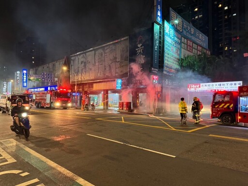 【有片】桃園燒肉店深夜祝融 火勢迅速控制無人受傷