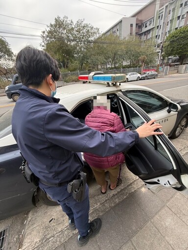 失智婦「想家」偷溜出門 楊梅警及時伸援