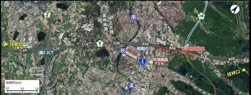 國1桃園交流道將增設北上匝道銜接五楊高架 有望改善壅塞情形