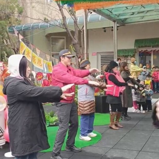 桃消復興分隊前進幼兒園歲末感恩活動 防災知識向下扎根