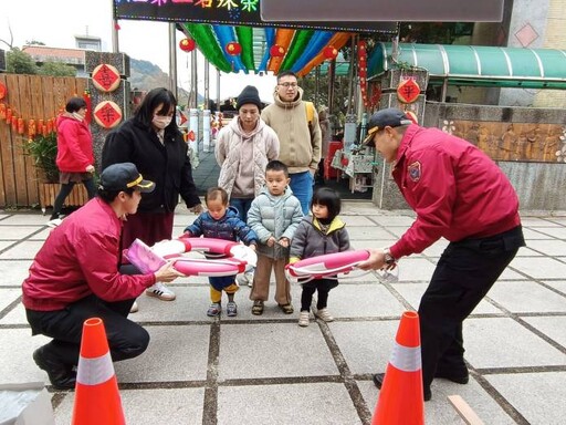 桃消復興分隊前進幼兒園歲末感恩活動 防災知識向下扎根