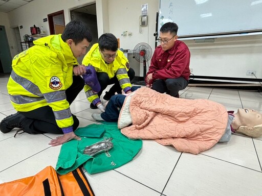 緊急接生母女均安 新手爸媽感謝桃消復旦分隊神救援