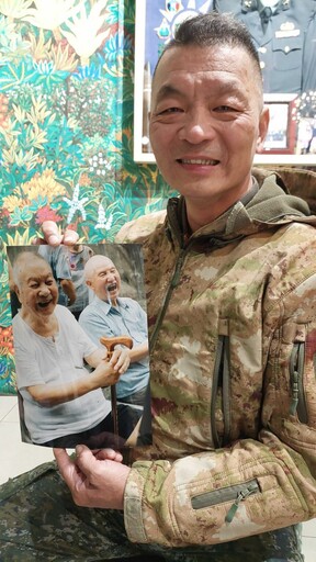 用行動關懷老榮民 2後備軍人捐款16.8萬傳愛