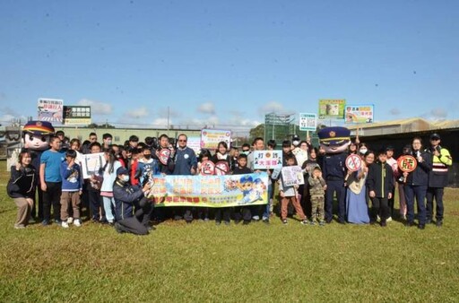 大溪警舉辦「漆彩繽紛溪遊記」活動 引導青少年遠離毒品與詐騙