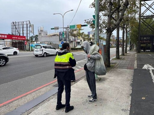 男子負氣離家步行5小時 平鎮警即時尋獲助返家