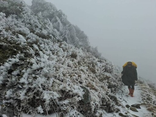 寒流來襲高山有望降雪 玉管處籲登山賞雪做好萬全準備