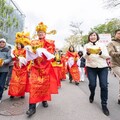 桃園龍潭「迎古董踩街嘉年華」熱鬧登場 傳承客家文化歡喜接財神