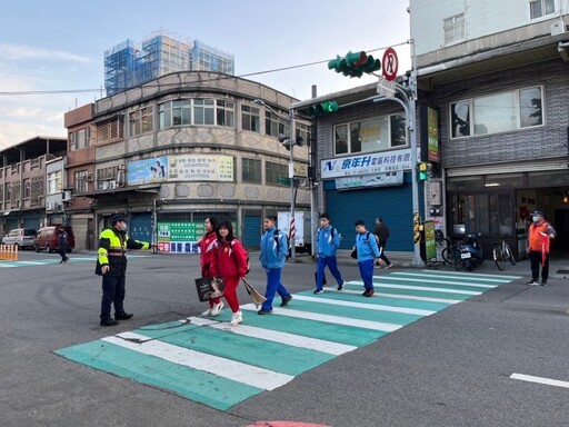 寒假結束！龍潭警守護通學路 強化取締周邊違規