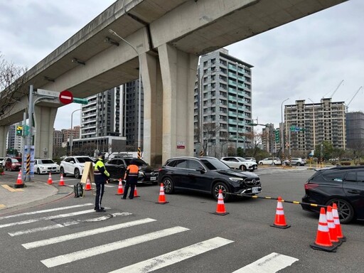 桃警全力守護台灣燈會交通秩序 維持周邊道路順暢