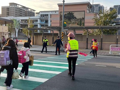 守護校園安全！八德警啟動護童勤務強化交通疏導