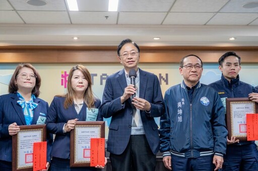 打詐桃園隊再傳捷報 桃市府表揚警銀有功人員