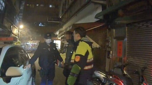 通緝犯假意配合突逃跑 桃園警民追逐200公尺合力壓制