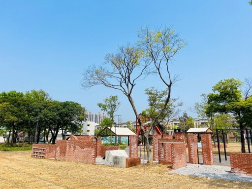 讓孩子與大自然為友 楊梅四維兒童公園全新遊戲場亮相