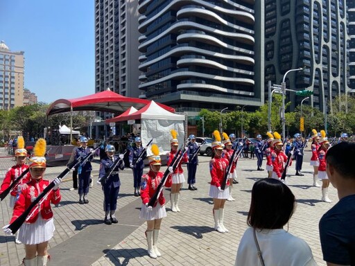 全國高中儀隊競賽北區初賽登場 桃園學子展現青春氣勢