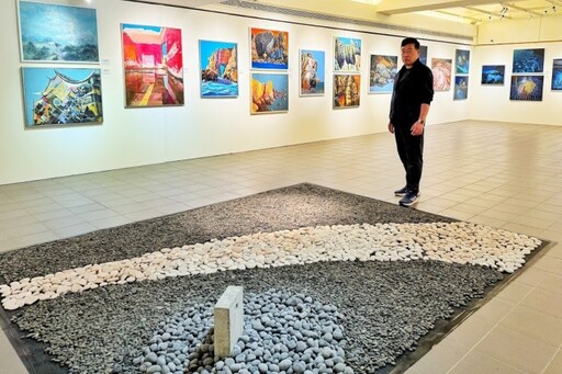 曹松清個展《馬祖‧藍眼淚》中原大學登場 結合AR打造感官饗宴