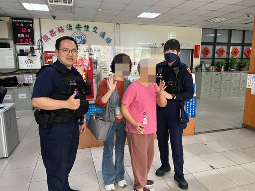 失智婦誤搭陌生車不肯下 桃警及時化解烏龍揭真相