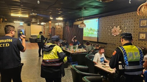 深夜出擊掃蕩治安死角 龍潭警雙管齊下護民平安