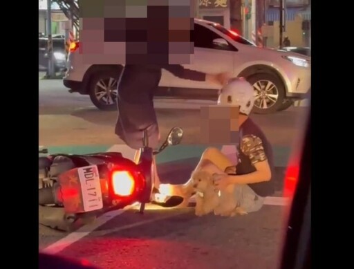 【有片】扯！她酒駕撞到人 竟下車罵騎士還「巴頭」
