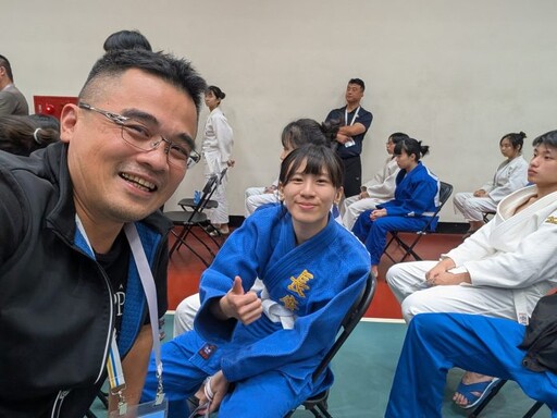 長庚科大學子為校爭光!全大運柔道展現實力奪金
