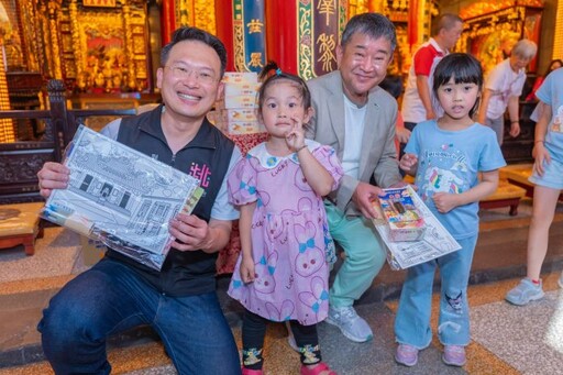 親子共遊景福宮 體驗傳統文化感受母親節溫馨氛圍