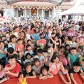 桃園大廟支持「舊城再生計畫」舉辦我愛媽咪親子嘉年華擠爆廟埕