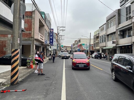 穿越馬路遭車撞!新屋男學生四肢受傷送醫治療