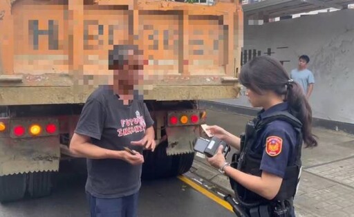 砂石車肇事風險高 桃警啟動專案全面取締大型車違規