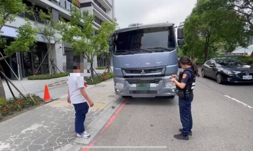 砂石車肇事風險高 桃警啟動專案全面取締大型車違規