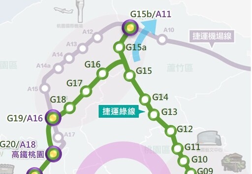 桃捷綠線延伸中壢361億經費獲政院核定 捷工局將加速工程發包