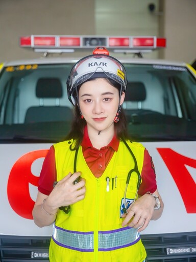 桃消龍潭分隊正妹救護員 勇奪全國十大傑出救護技術員