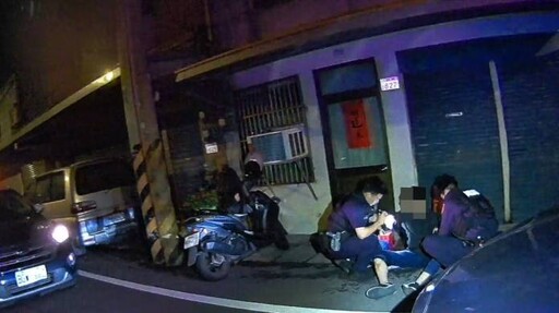 【有片】騎士違規拒檢心虛逃 員警一路緊追最終自摔落網