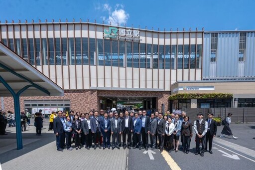 拓展桃園軌道經濟視野 張善政赴日考察JR中央線