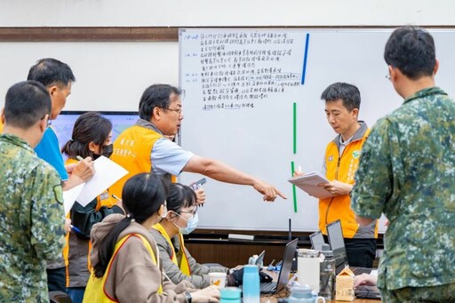 全國毒化災防救演練兵棋推演楊梅登場 蘇俊賓:盼桃園成全國標竿