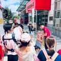 青埔小小消防員體驗營登場 變裝射水學防災樂趣多