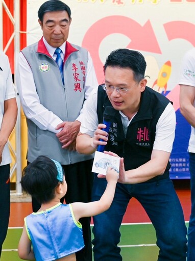 蘇俊賓引用穆希卡名言 勉勵孩童從分享玩具學習永續