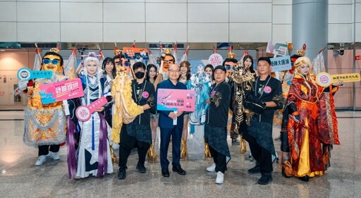 三太子、霹靂布袋戲國門快閃 「2025桃園閩南文化節」震撼登場