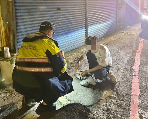 他下車吐完「小黃不見了」 大園警助酒醉男子返家