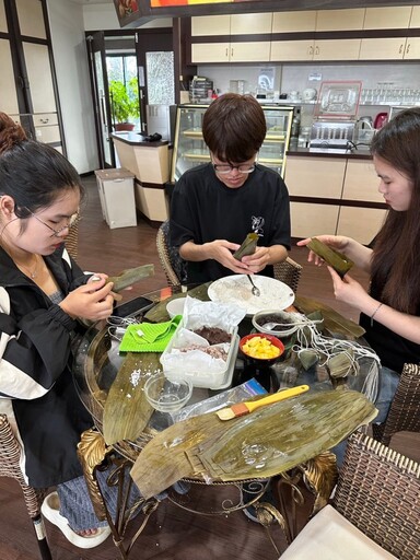 開南大學華語中心舉辦端午節活動 學生體驗傳統節慶多元樣貌