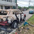 汽車凌晨疑遭縱火燒毀 大園警調電眼釐清案情