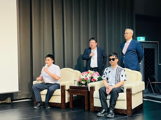 生命教育向下扎根!開南大學邀台日視障音樂家分享人生故事