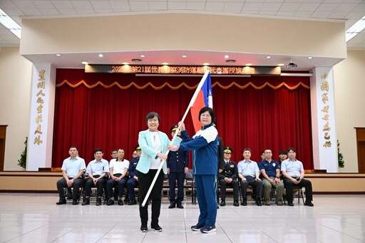 世界警消運動會月底登場 台灣派60選手征戰