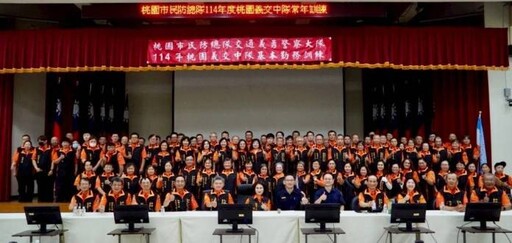 桃園分局辦理義交常訓 精進實務技能強化治安交安戰力