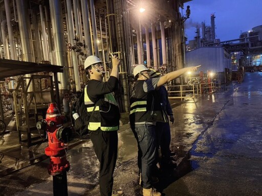 桃園市府跨局處突襲桃園煉油廠! 當場告發多項缺失