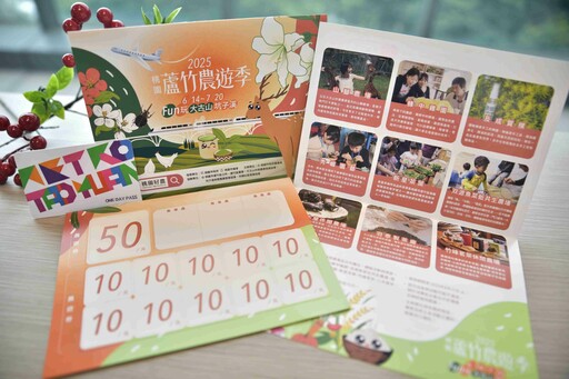 桃捷推蘆竹農遊季一日票 多重優惠等你拿