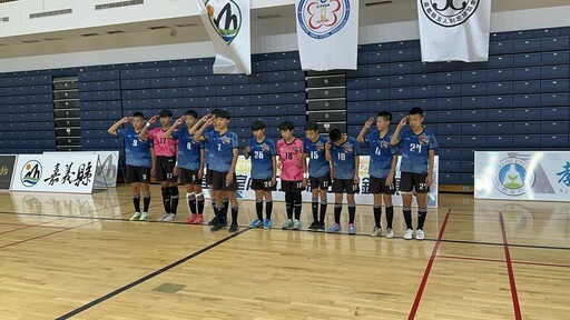 北台灣唯一勝隊!全國室內五人制足球錦標賽傳捷報 桃園經國國中榮獲殿軍