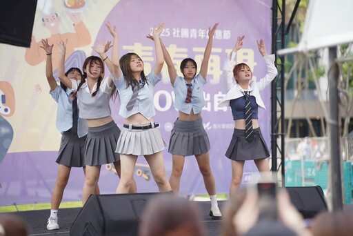 青年社團大集合!桃園學子藝文廣場登台演出 接力展現豐富創意