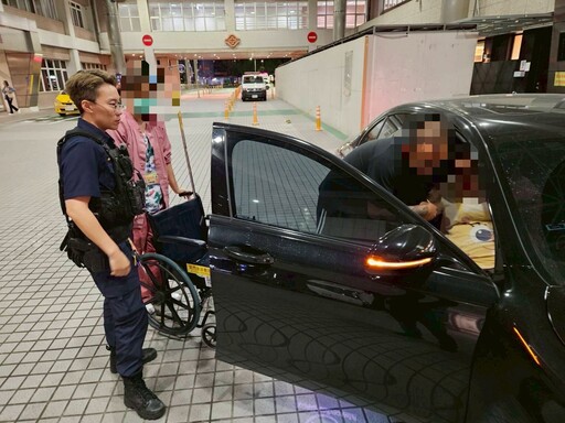孕婦羊水破了!龜山警10分鐘開道送醫 母女均安