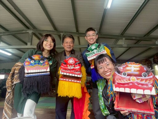 至善高中攜手桃園客家局 學生做「方口獅」認識Hakka文化