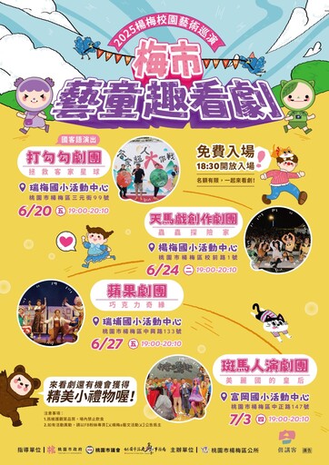 打勾勾劇團前進桃園 今晚楊梅瑞梅國小上演《拯救客家星球》